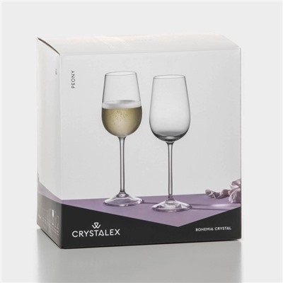 Бокалы для шампанского «Пион», 150 мл, набор 6 шт., стекло, прозрачные