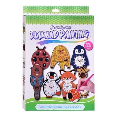 Набор творческая мастерская Часы "Лисенок" 20*22 см.