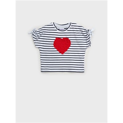 Джемпер трикотажный для девочек (футболка)