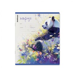 Тетрадь  24л линия "Flower Panda" 60575 ErichKrause