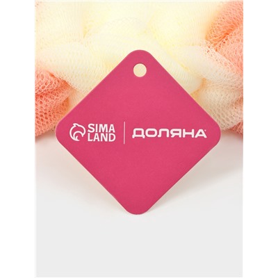 Мочалка для тела Доляна «Колосок», 90 г