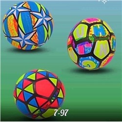 Мячик светящийся диаметром 22 см  микс