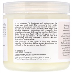 SheaMoisture, Head-To-Toe Nourishing Hydration, 100% Extra Virgin Coconut Oil, 15 fl oz (444 ml)