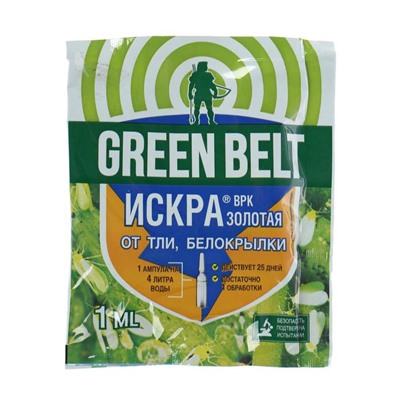 Инсектицид «Искра Золотая», средство от колорадского жука, ампула, 1 мл