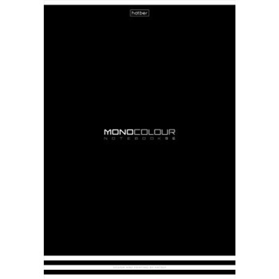 Тетрадь А4  96л линия "MONOCOLOUR" мат.лам (093583) Хатбер