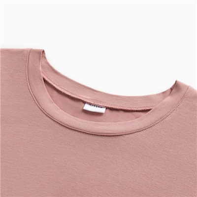 Пижама женская (лонгслив, брюки) MINAKU: Home collection, розовая, размер 48