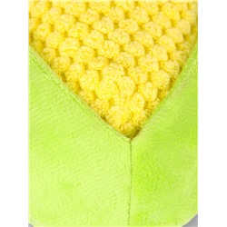 Мягкая игрушка для собак «Кукуруза», 18 см, с пищалкой, жёлтая