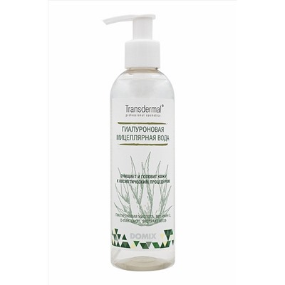 Domix Transdermal Гиалуроновая мицеллярная вода, 250 мл KRISTALLER, 1107724