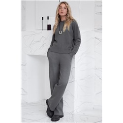 Прямые брюки из пряжи с кашемиром VILATTE, 1227798