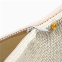 Наволочка декоративная «Этель», сканди, 45×45 см, горчица