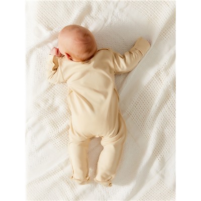 Комбинезон детский MINAKU Nature, рост 54-56 см, бежевый