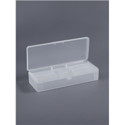 Органайзер для хранения, с вложением, 19×7.5 см, прозрачный