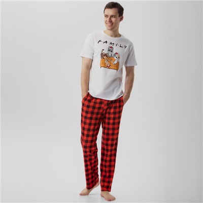 Пижама мужская KAFTAN «Family» размер 52