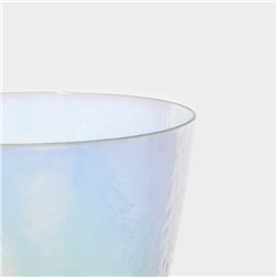 Бокалы для вина Magistro «Жемчуг», 400 мл, 9.5×23.5 см, набор 2 шт., стекло, перламутровые