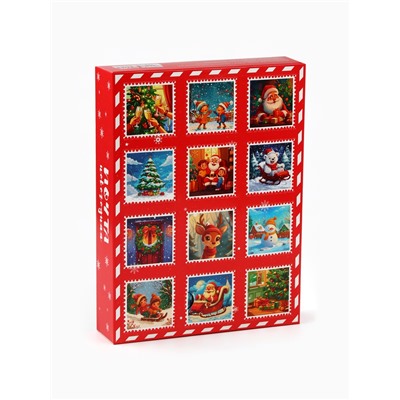 Адвент- календарь с чаем «Почта новогодняя», 215 г