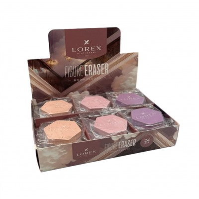 Ластик "FIGURE ERASER ROOM CLOUDS" терм.резина 45х39х7 мм 259339 LXESFRD-RC LOREX