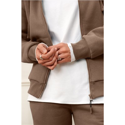 Женский костюм из футера с начесом Happyfox