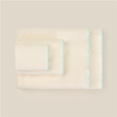 Полотенце махровое SL HOME: Frame "Айвори" 90х150 см, 100% хлопок, 470 г/м2
