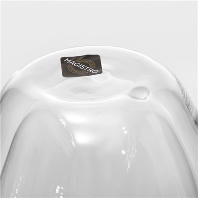 Стакан с двойными стенками Magistro «Олд фэшн», 350 мл, стекло, прозрачный