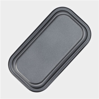 Форма для выпечки Доляна «Жаклин. Хлеб», 20×11 см, антипригарное покрытие, чёрная