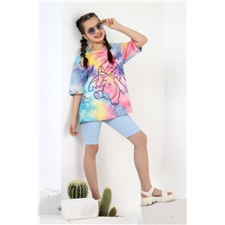 Костюм для девочки Мел (Голубой)