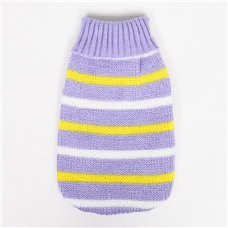 Свитер «Полоски», L (ДС 29, ОШ 29, ОГ 29-49 см)