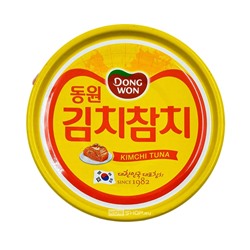 Тунец консервированный с кимчи Dongwon, Корея, 90 г Акция