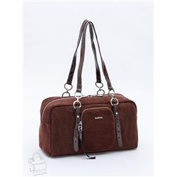 Сумка женская кожаная 91180MSS coffee Velina Fabbiano-Safenta