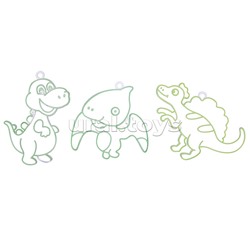 Набор творческая мастерская "Динозаврики" в коробке