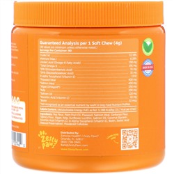 Zesty Paws, Salmon Bites for Dogs, Skin & Coat, All Ages, Salmon Flavor, 90 Soft Chews