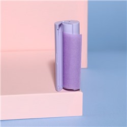 Мыло листовое, в рулоне, d=2.3×9 см, 120 см, фиолетовое