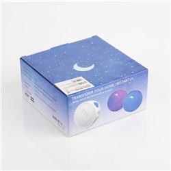 Световой прибор «Монпансье» 5 см, лазерный, 5 В, d=14 см, USB, MicroUSB, динамик, реагирует на звук, свечение мульти