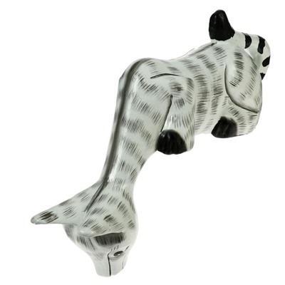 Фигура интерьерная «Котёнок Матвей подглядывает», 24×17×7 см, дерево