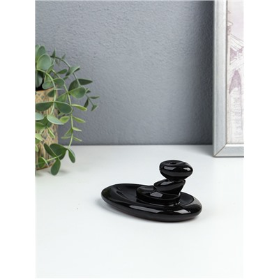 Подставка для благовоний TAKE IT EASY «Баланс сил», набор благовоний конусы, стелющийся дым, 4.3×3.5×5.8 см