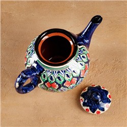 Чайник заварочный Риштанская Керамика «Узоры», 1 л, МИКС