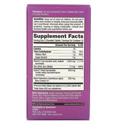 Zand, Immune Fast, сладкая бузина, 30 жевательных таблеток
