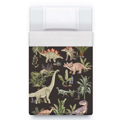 Покрывало 1.5-спальное «Этель. Юрский период», 145×210±5 см, микрофибра