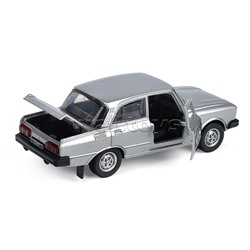 Машина металл АЗЛК "Москвич-2140sl", дл 12,5 см, (дв, баг, серебр) инерц., в коробке