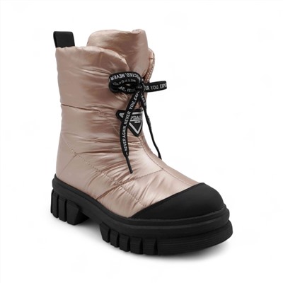 Дутики А5015-11 пудровые