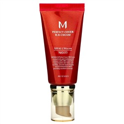 Missha, Perfect Cover BB Cream, BB-крем, SPF 42 PA+++, оттенок 13 насыщенный бежевый, 50 мл