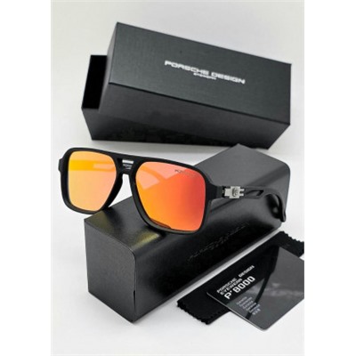 Набор мужские солнцезащитные очки, коробка, чехол + салфетки #22892512