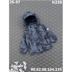 Куртка K235 серый