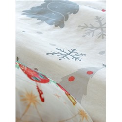 Постельное бельё евро «Этель. Рождественская ель», бязь