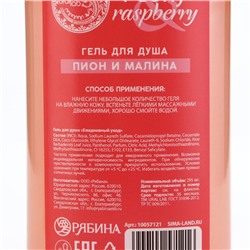 Подарочный набор косметики Peony raspberry, гель для душа и пена для ванны 2 х 295 мл, FLORAL & BEAUTY by URAL LAB