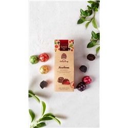 Ягодень ассорти / малина, облепиха, шишка, брусника, смородина / 85 г / ТМ Сибирский кедр