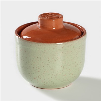 Горшочек ColorLife, 350 мл, зелёный