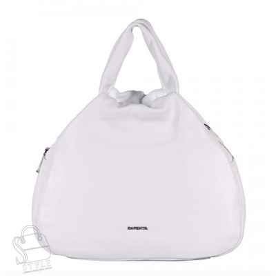 Сумка женская кожаная 99477 white Velina Fabbiano-Safenta/30