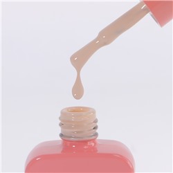 Гель лак для ногтей, однотонный, трехфазный, 10 мл, LED/UV, нюдовый (91)