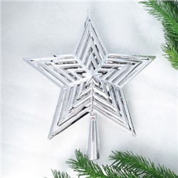 Верхушка на елку Звезда 23.5*20.3*3.5 см / LF-7125G/S /уп 240/ (Золото)