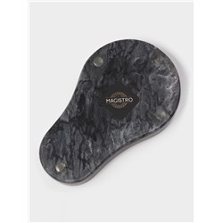 Подставка под ложку Magistro Marble, мрамор, чёрная
